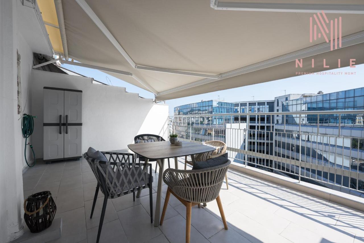 Penthouse Level 7, Nilie Hospitality Mgmt Apartamento Tessalónica Exterior foto